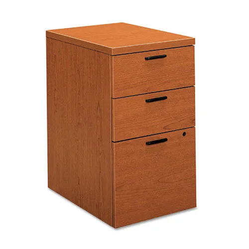 10500 Series Box-box-file Mobile Pedestal, 15.75w X 22.75d X 28h, Mahogany