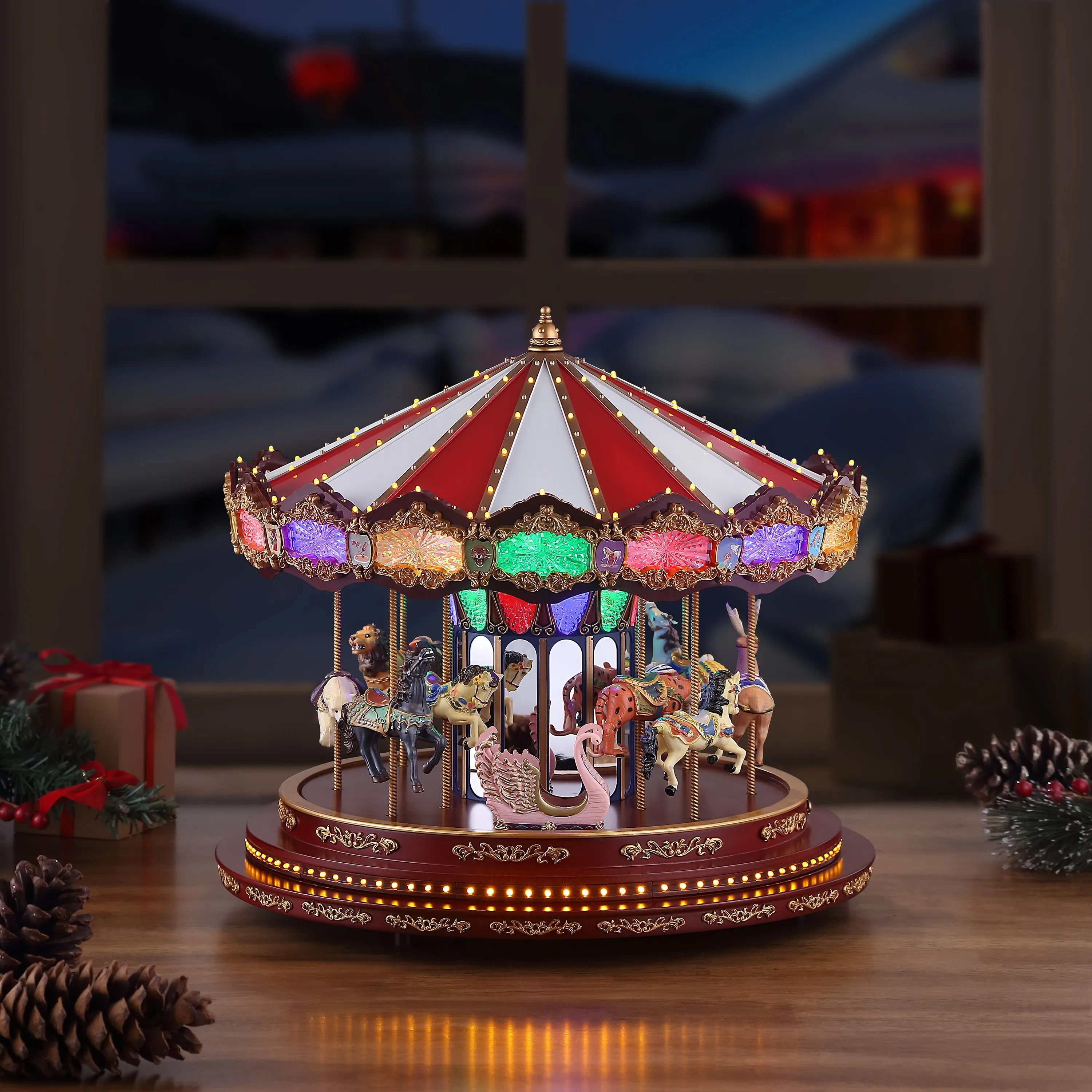 15 in. Marquee Deluxe Carousel