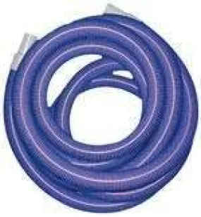 1.5 inch x 15M Vacuum Hose Inc Cuffs (Blue)