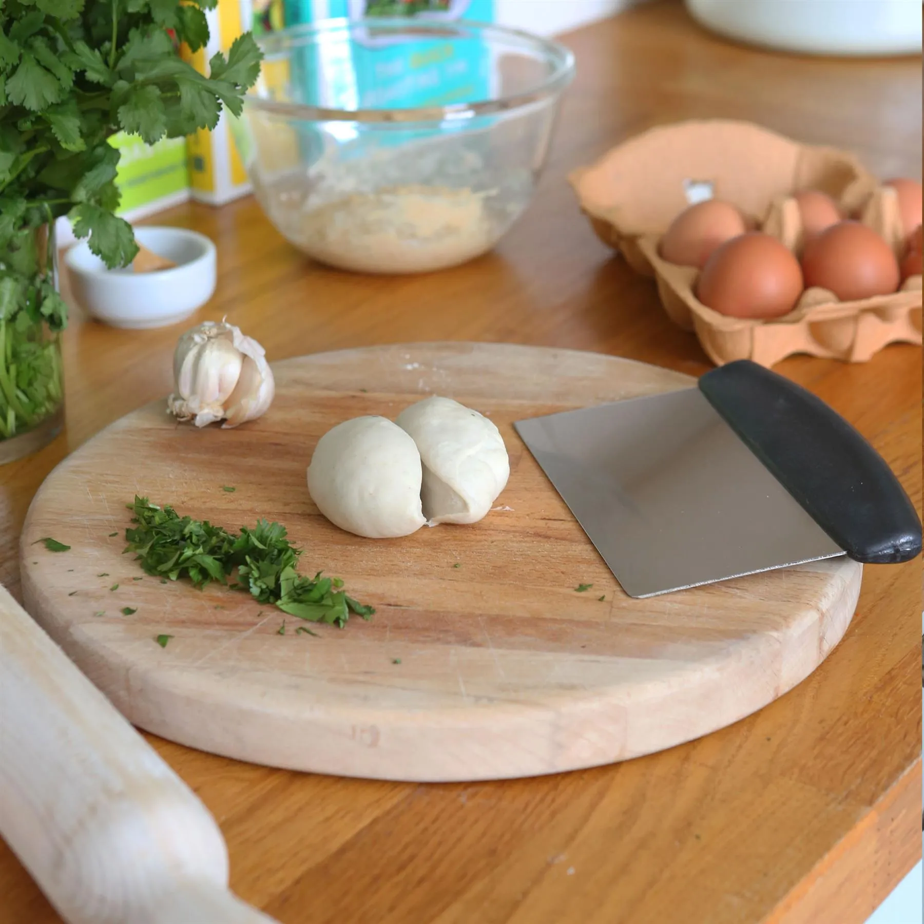 15cm Stainless Steel Dough Scraper - By Argon Tableware