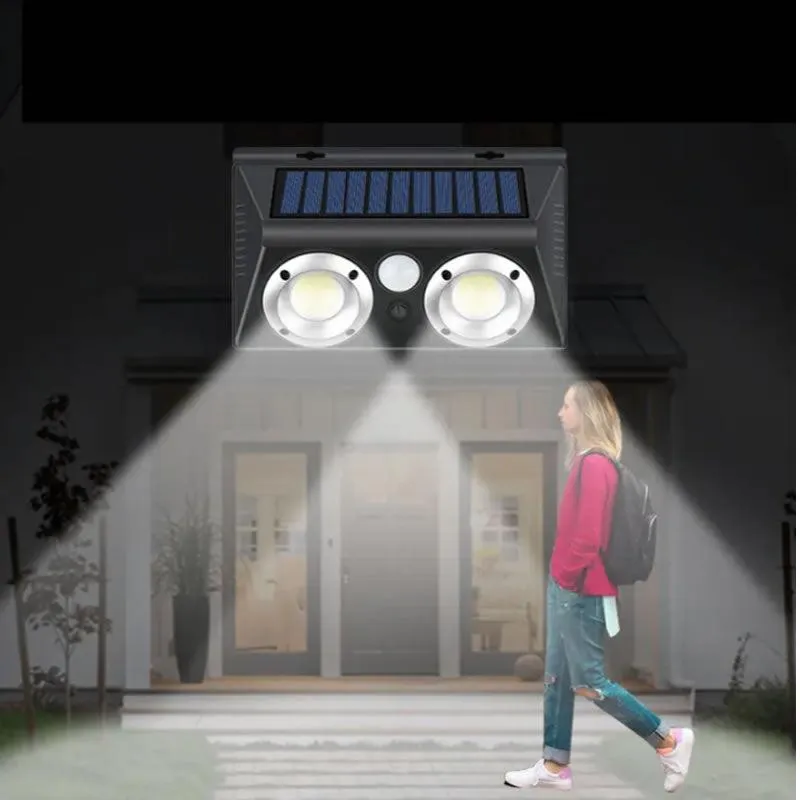 2 Set Of Solar Powered LED Wall Light Q-TY022