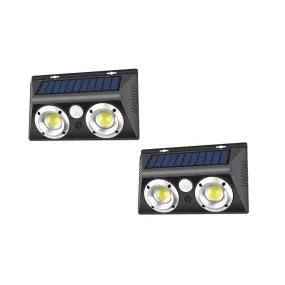 2 Set Of Solar Powered LED Wall Light Q-TY022