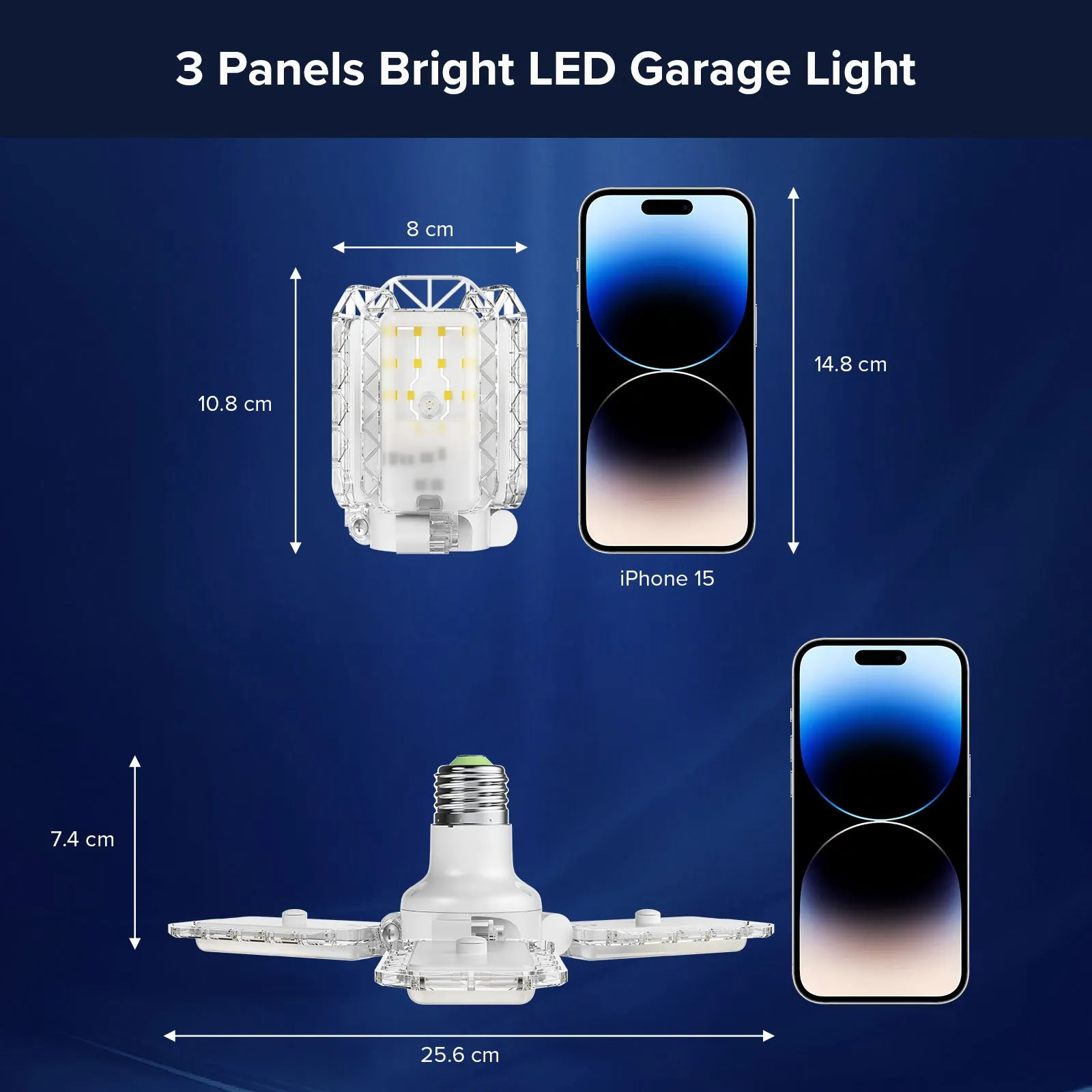 22W Panel Garage Light (EU&UK ONLY)