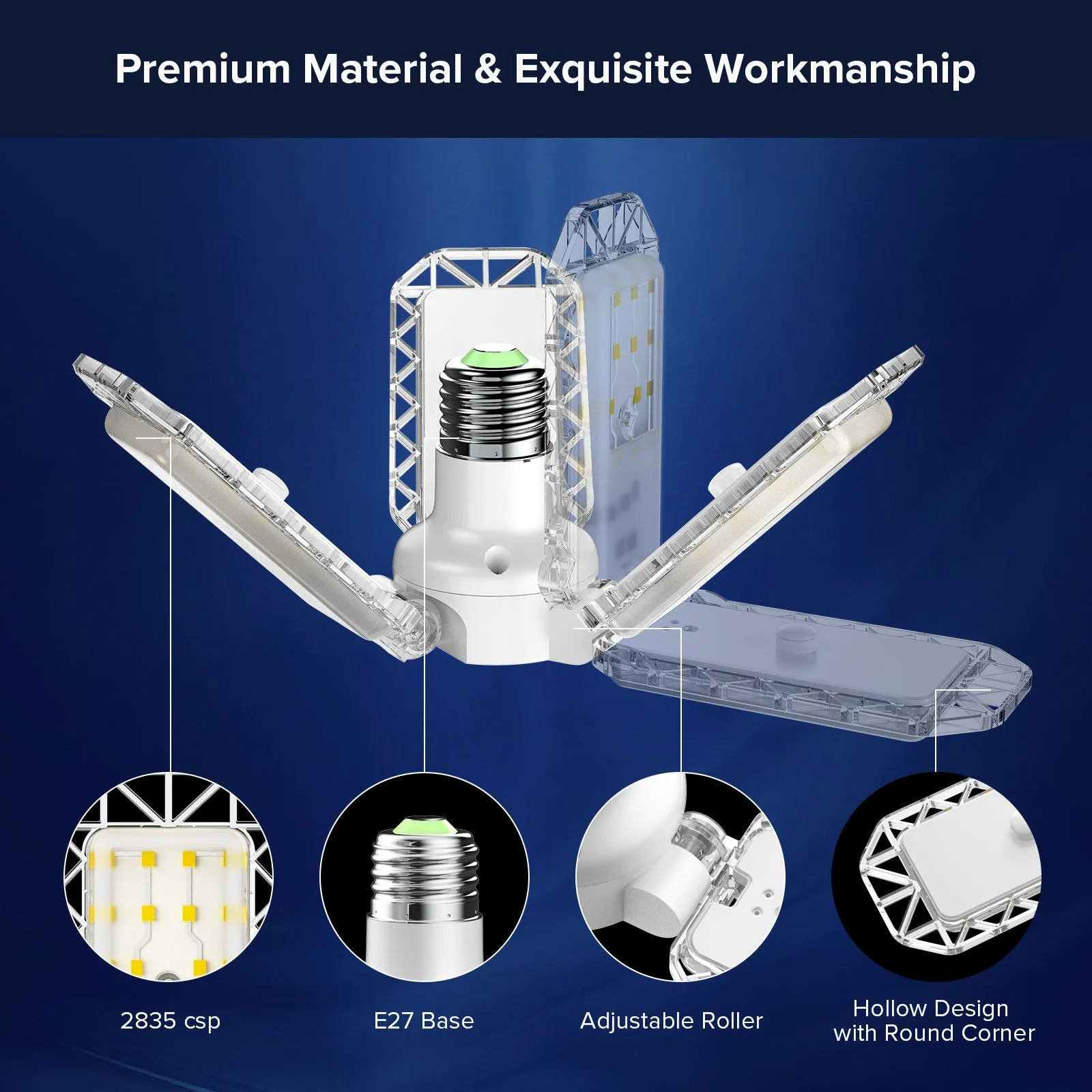 22W Panel Garage Light (EU&UK ONLY)