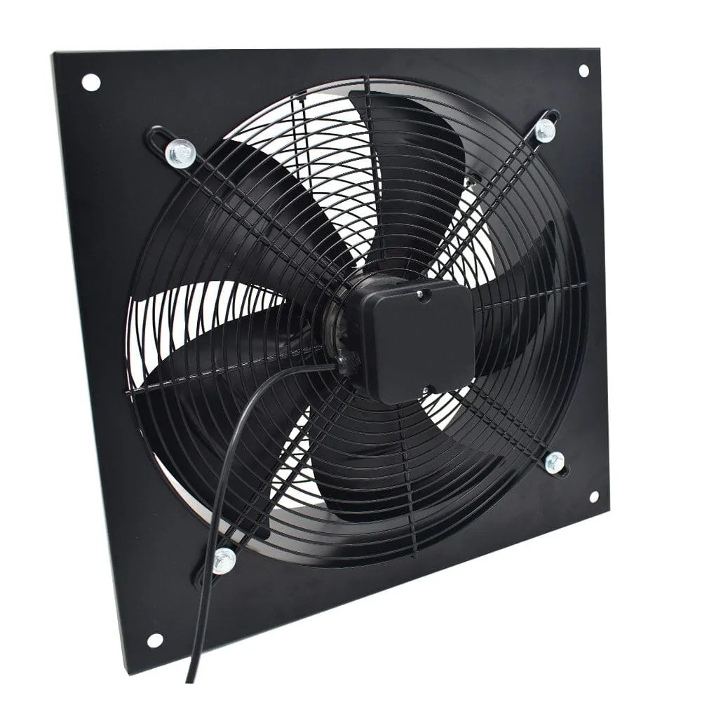 27cm H Ventilation Fan Wall-Mounted Copper Motor Exhaust Axial Fan