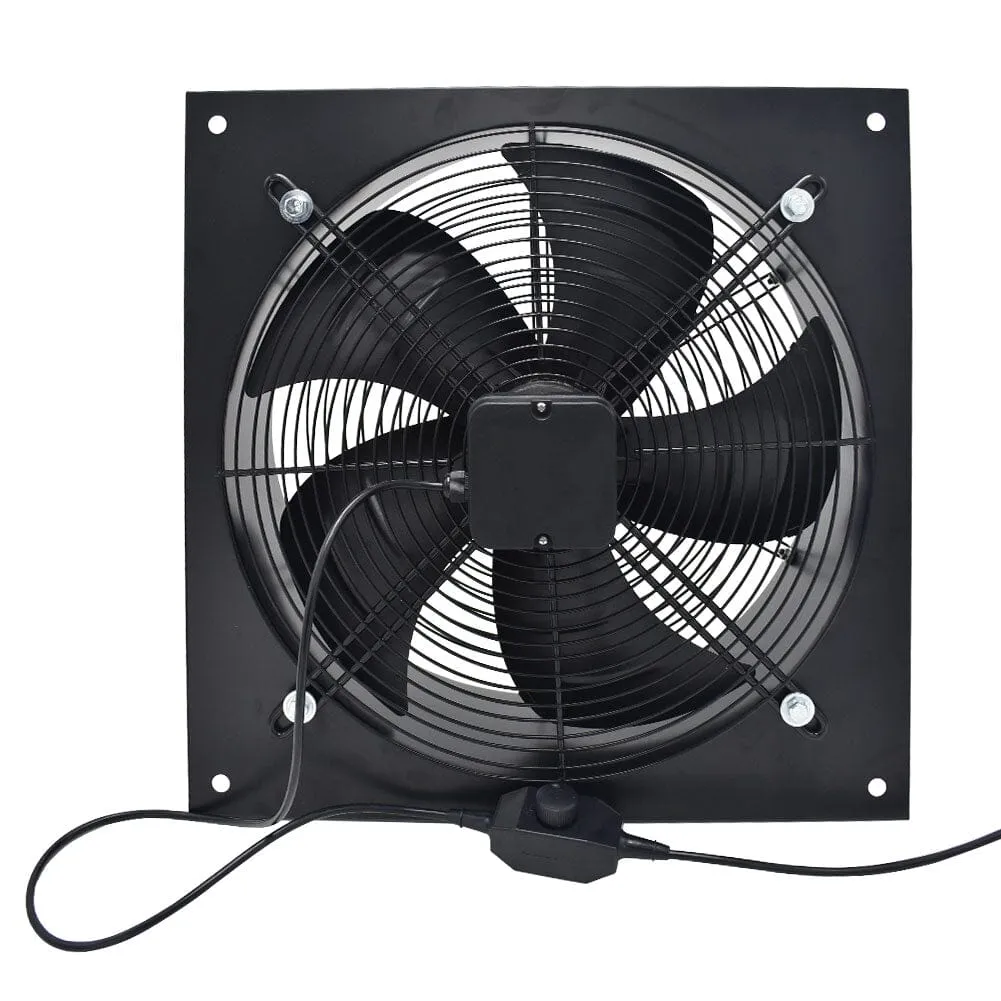 27cm H Ventilation Fan Wall-Mounted Copper Motor Exhaust Axial Fan