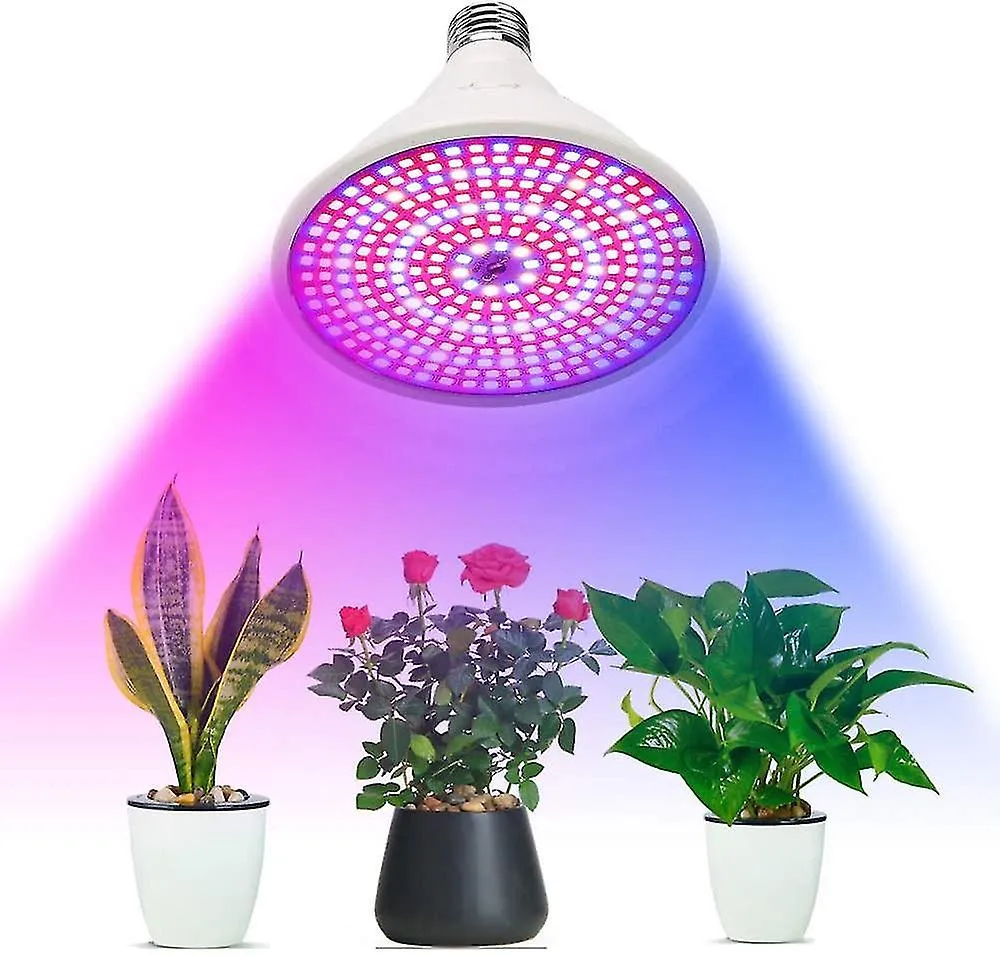 2Pcs E27 60 LEDs LED Grow Light Bulb For Indoor Plants,Full Spectrum Garden Decoration Lamp AZ1244