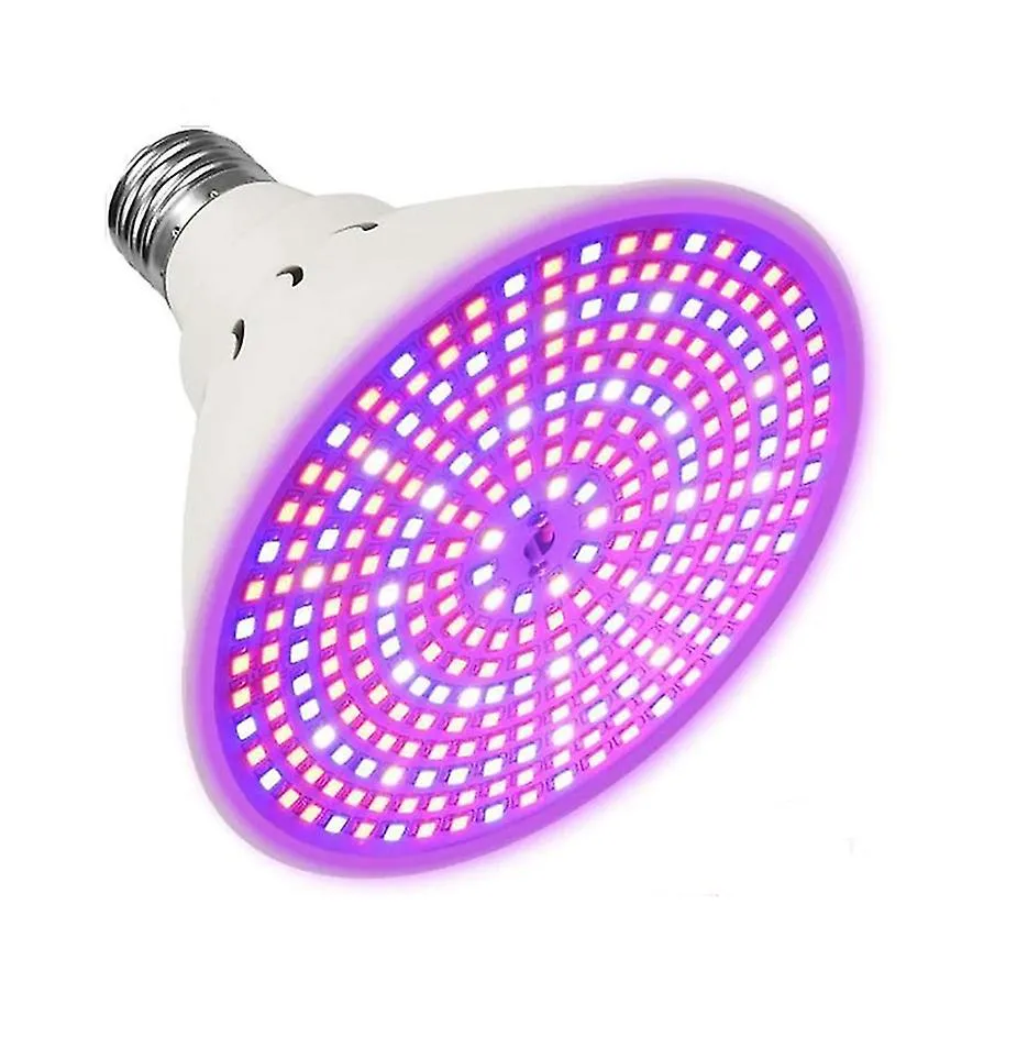 2Pcs E27 60 LEDs LED Grow Light Bulb For Indoor Plants,Full Spectrum Garden Decoration Lamp AZ1244