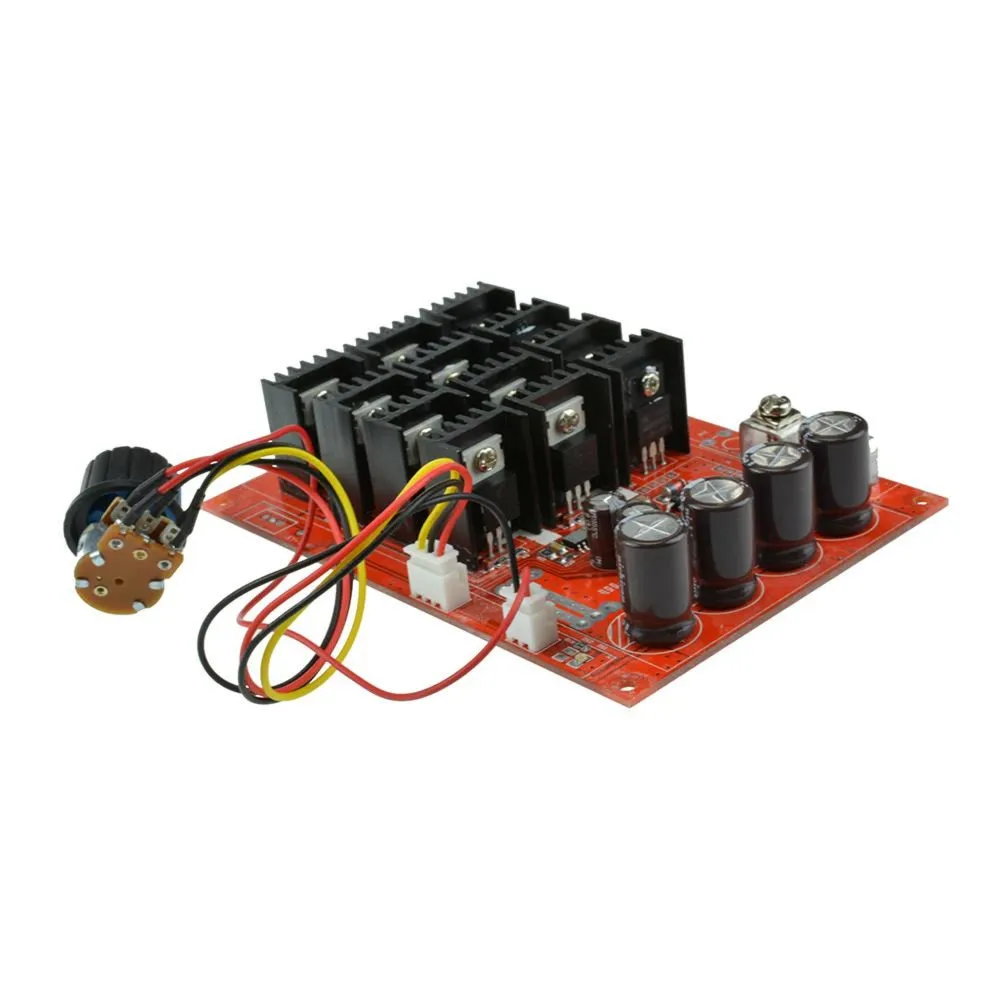 3000W DC 10-50V 60A High Power Motor Speed Controller with Rotary Potentiometer