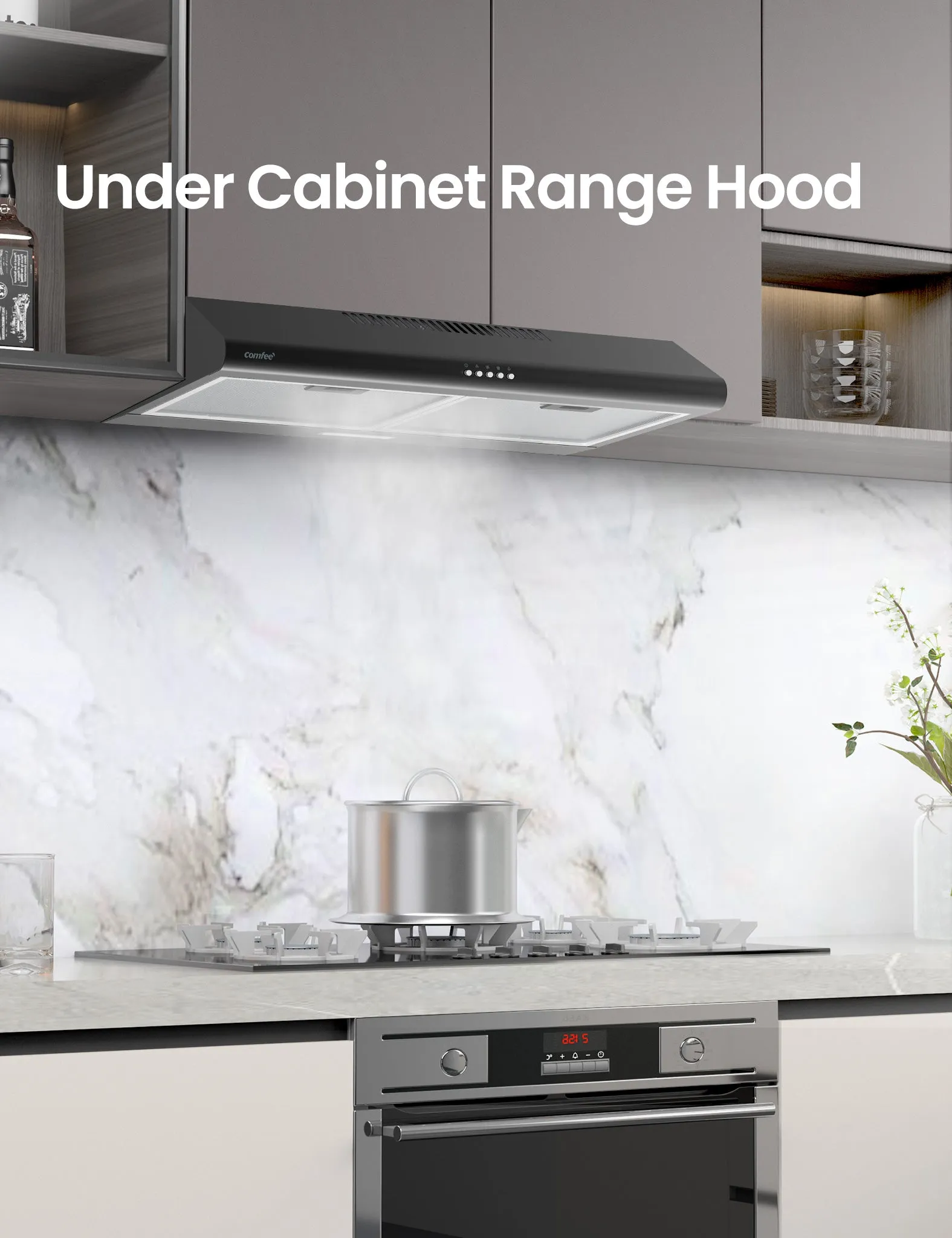 30" Dual Under Cabinet Range Hood