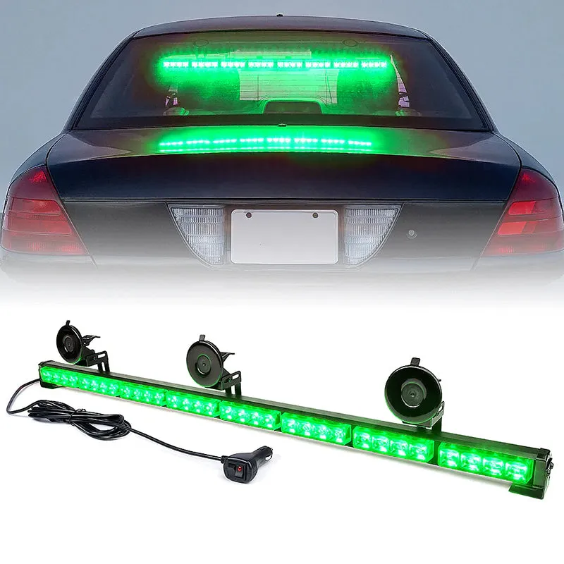 35" LED Traffic Advisor Strobe Light Bar