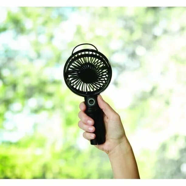 4-inch USB Handheld Fan - Black