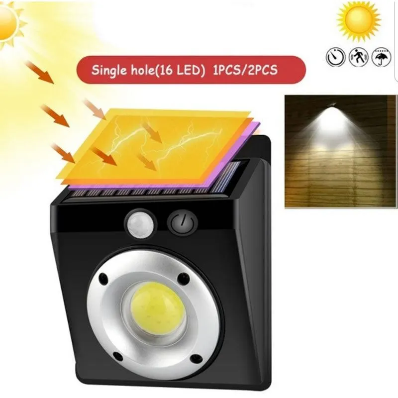 4 Set Of Solar Sensor Wall Light Q-TY021