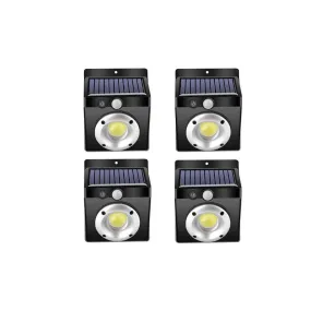 4 Set Of Solar Sensor Wall Light Q-TY021