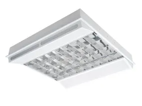 4 x 14 Watt T5 HF Recessed/Surface Modular Light with Emergency Gear