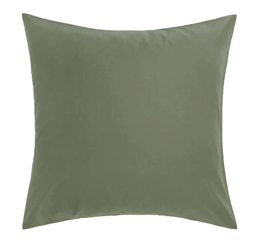 400THC Egyptian Luxury European Pillowcase Moss