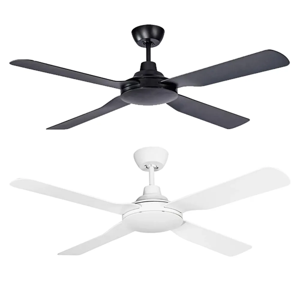 52" Discovery II AC Ceiling Fan Black, White MDF134M, MDF134W Martec Lighting