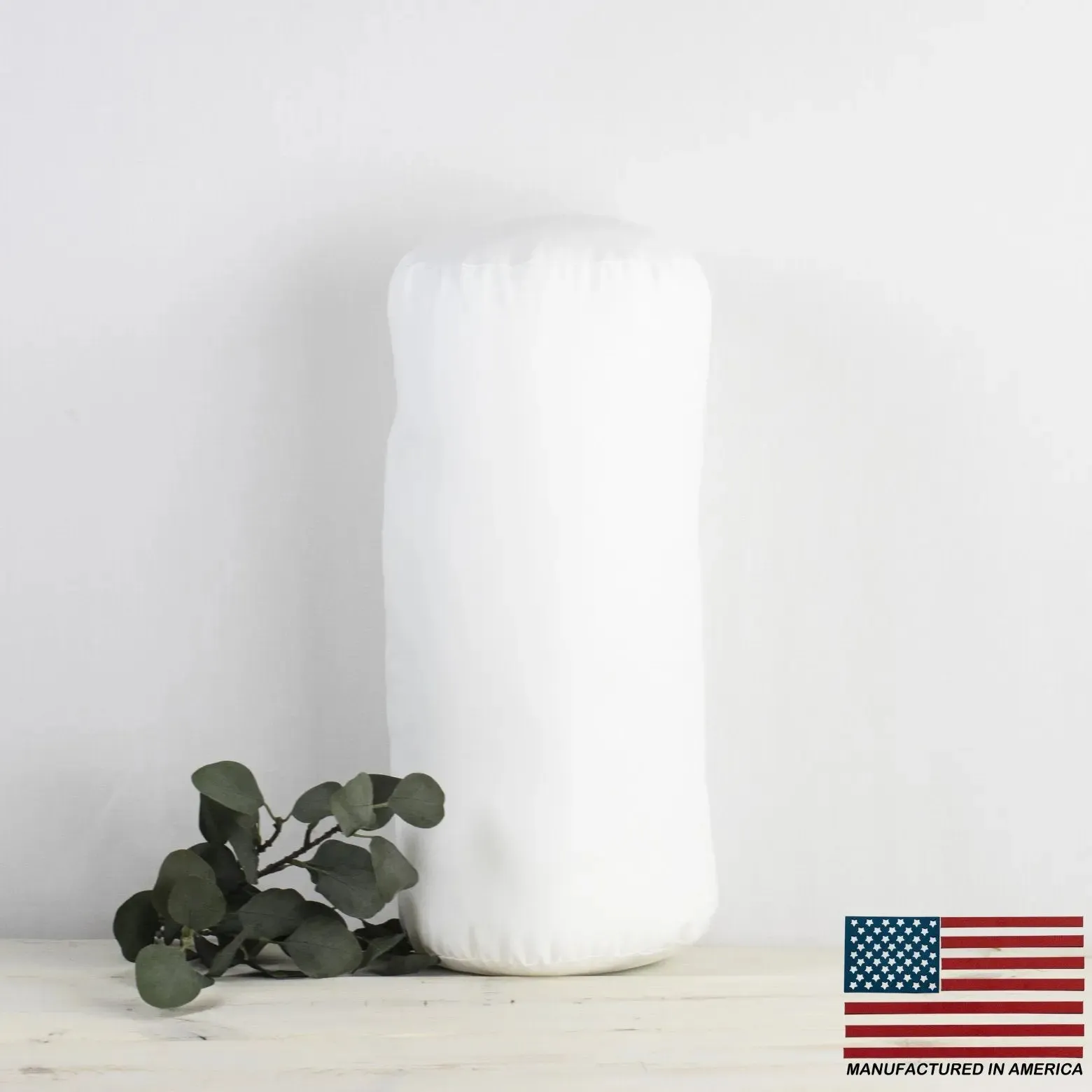 6x38 | Bolster Angel Hair Insert | Indoor Outdoor Down Alternative Hypoallergenic Pillow Insert | Quality Insert | Premium Insert