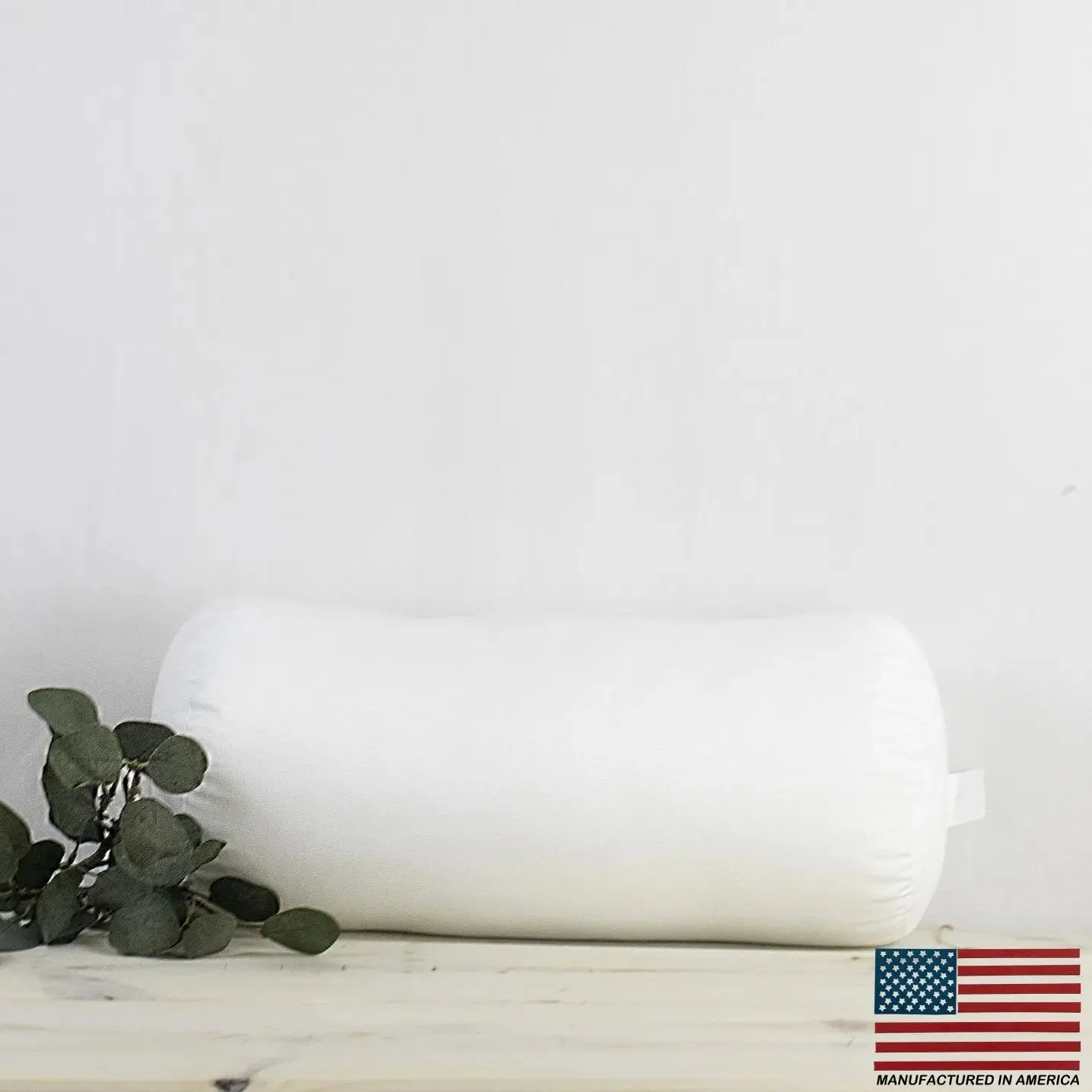 6x38 | Bolster Angel Hair Insert | Indoor Outdoor Down Alternative Hypoallergenic Pillow Insert | Quality Insert | Premium Insert