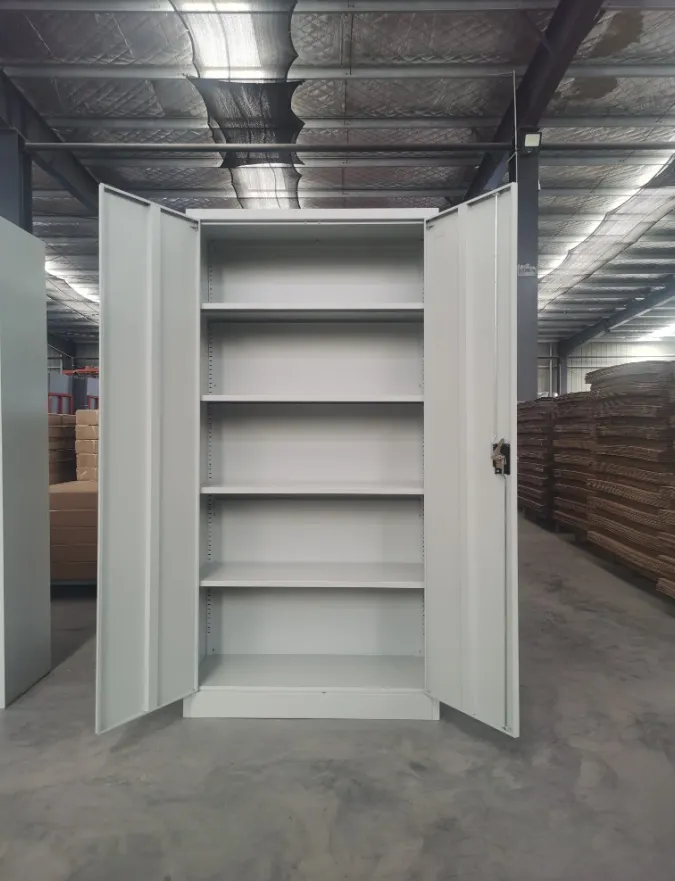 90 X 40 X 183 Cm 2-Door 5 Shelves Steel Office File Cabinet Tgd-1