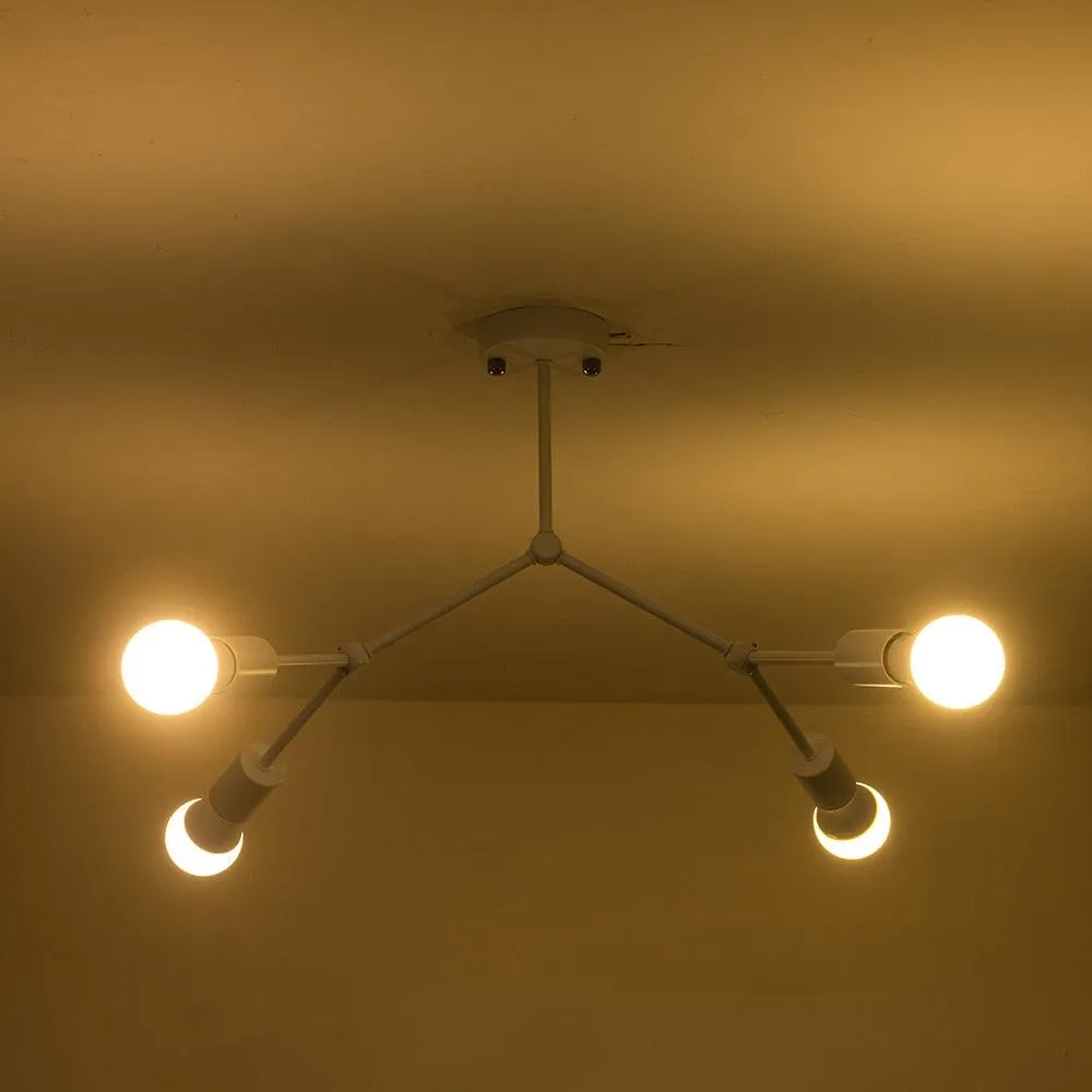 Abstract Molecular Linear Ceiling LED Light Fixture