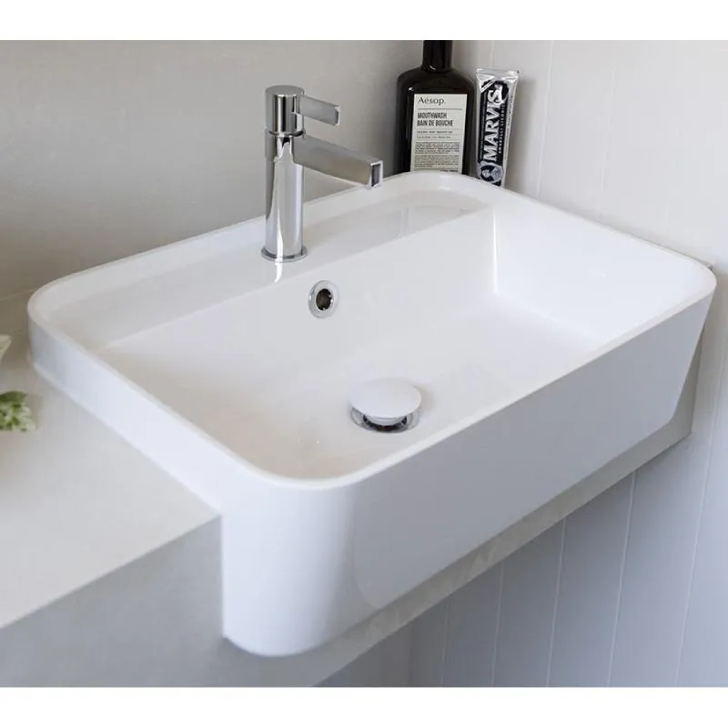 ADP Miya 550 Semi-Recessed Solid Surface Basin