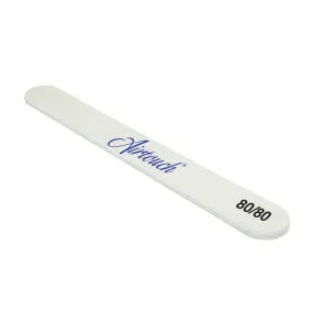 Airtouch Nail File Regular White, Grit 80/80, 10830