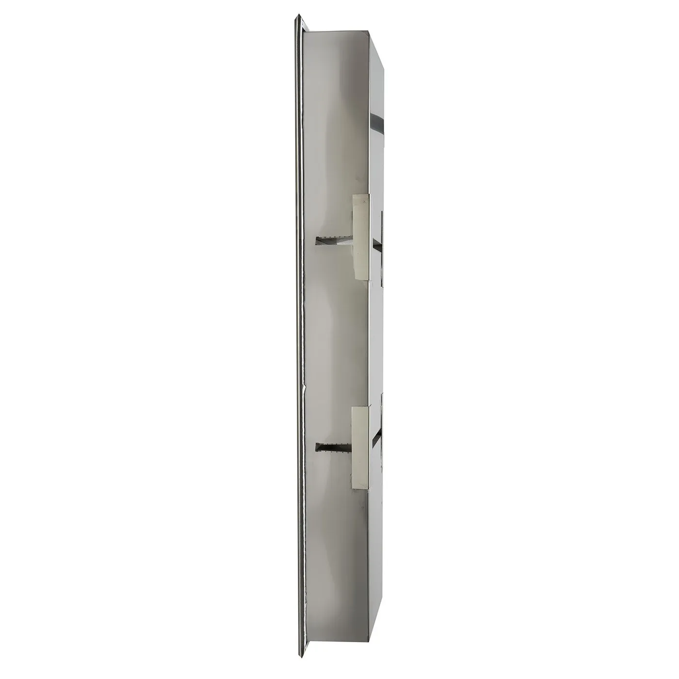 ALFI ABN0836-BSS 8 x 36 Brushed Stainless Steel Vertical Triple Shelf Bath Shower Niche