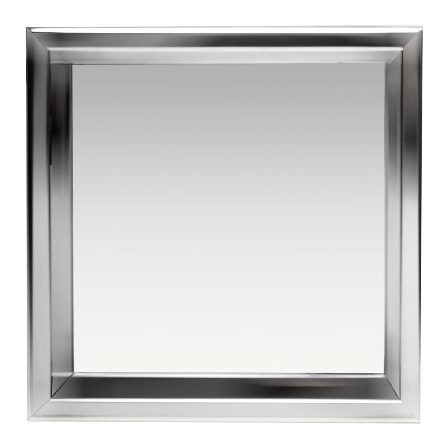 ALFI ABN1212-PSS 12 x 12 Polished Stainless Steel Square Single Shelf Bath Shower Niche