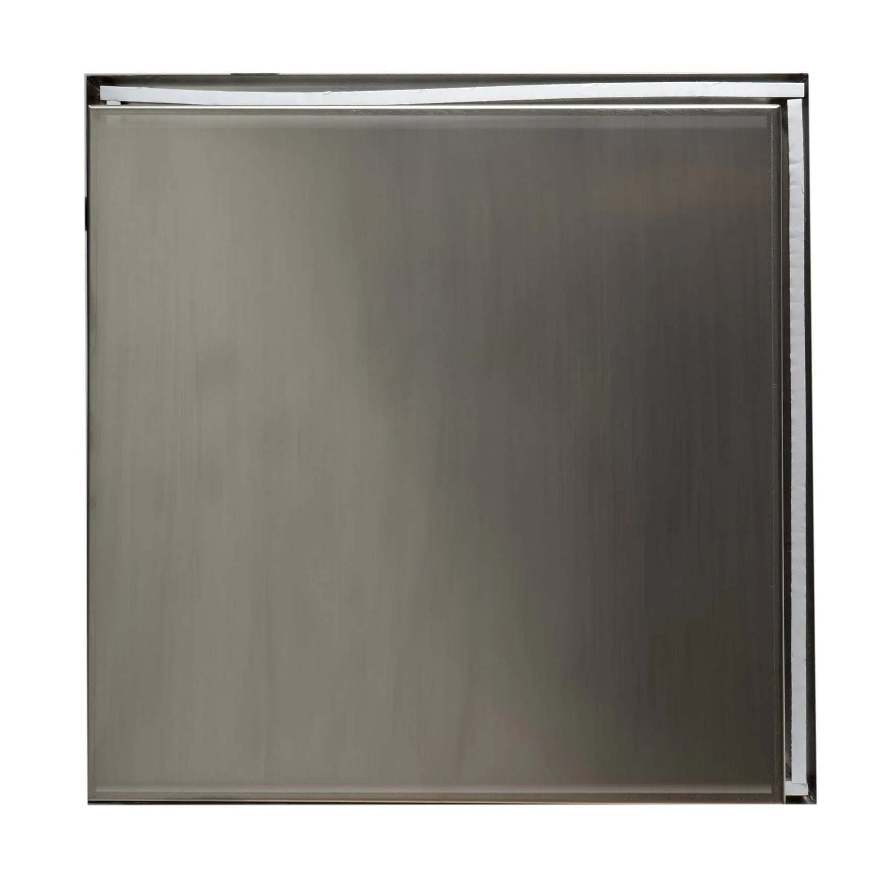 ALFI ABN1616-BSS Brand 16 x 16 Brushed Stainless Steel Square Single Shelf Bath Shower Niche