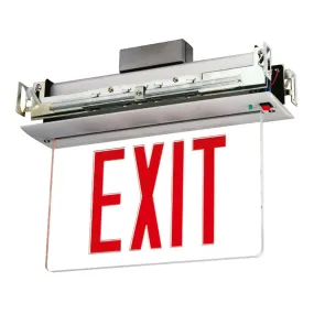 Atlite REUR Series Recessed Edge-Lit Exit Sign