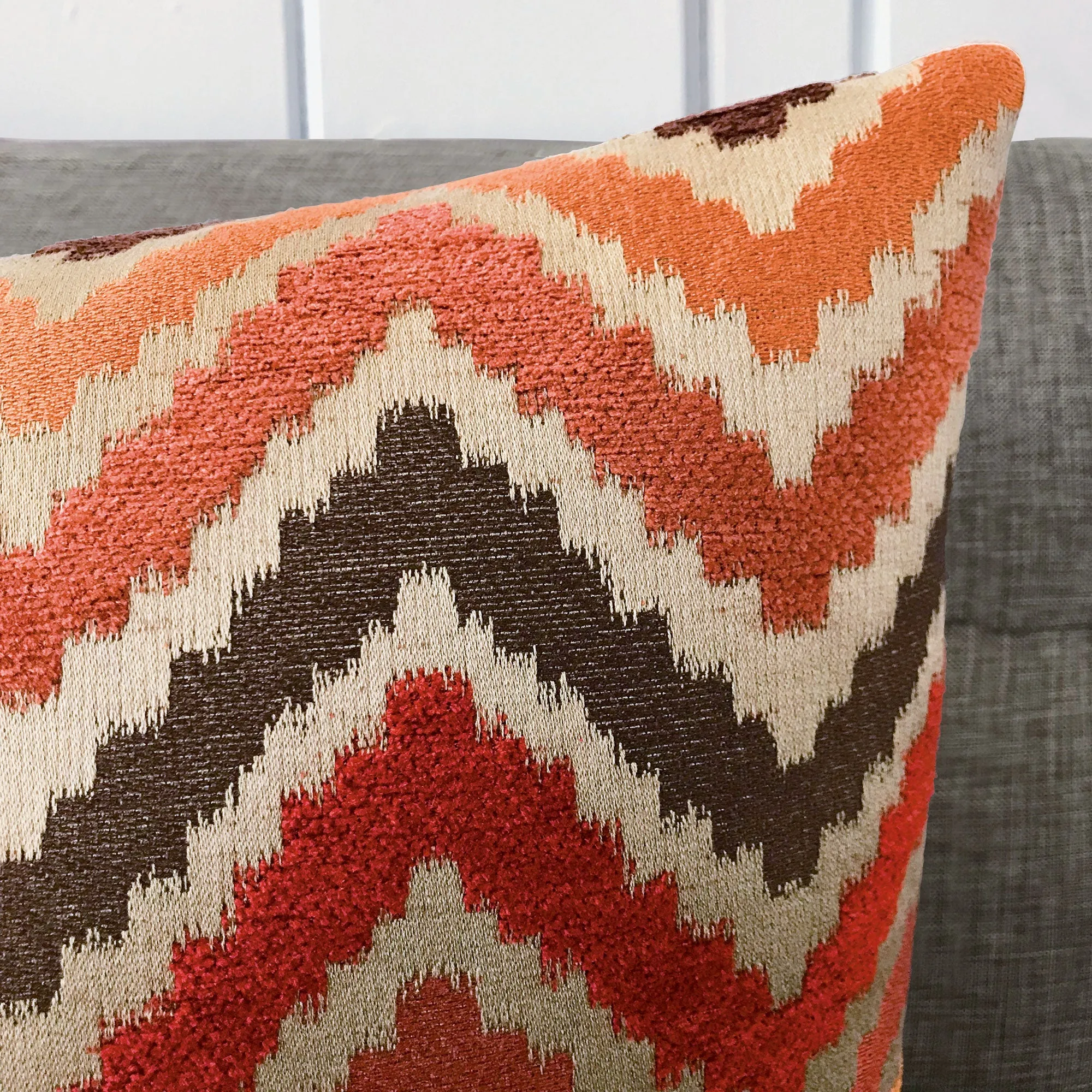 Autumn Tone Lumbar Pillow Cover 15x26