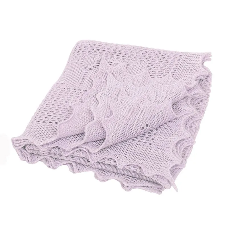 Baby Blanket Wrap Lilac 'Apple of My Eye'