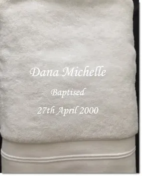 Baptism Towels