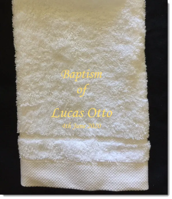 Baptism Towels