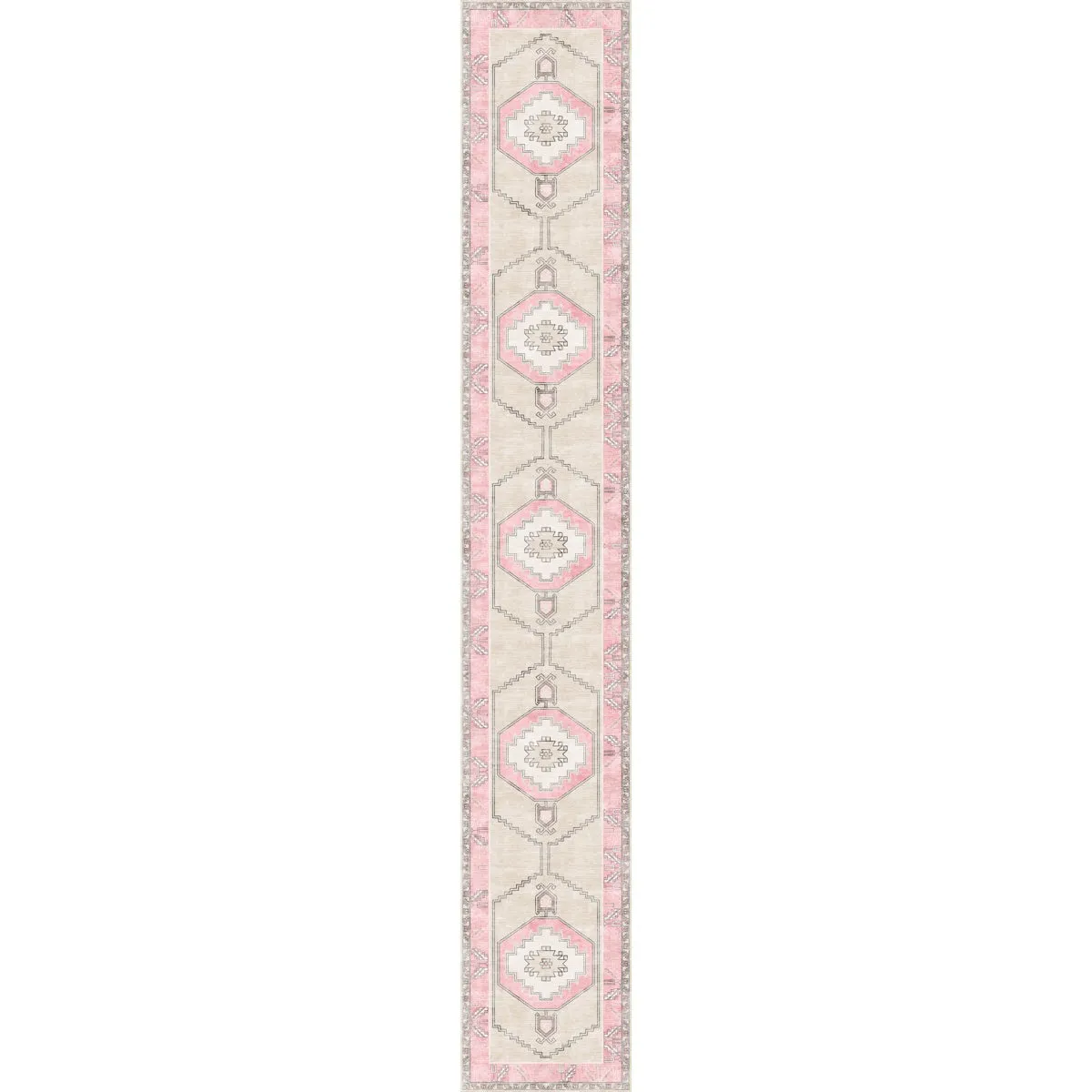 Barbara Pink Beige Rug