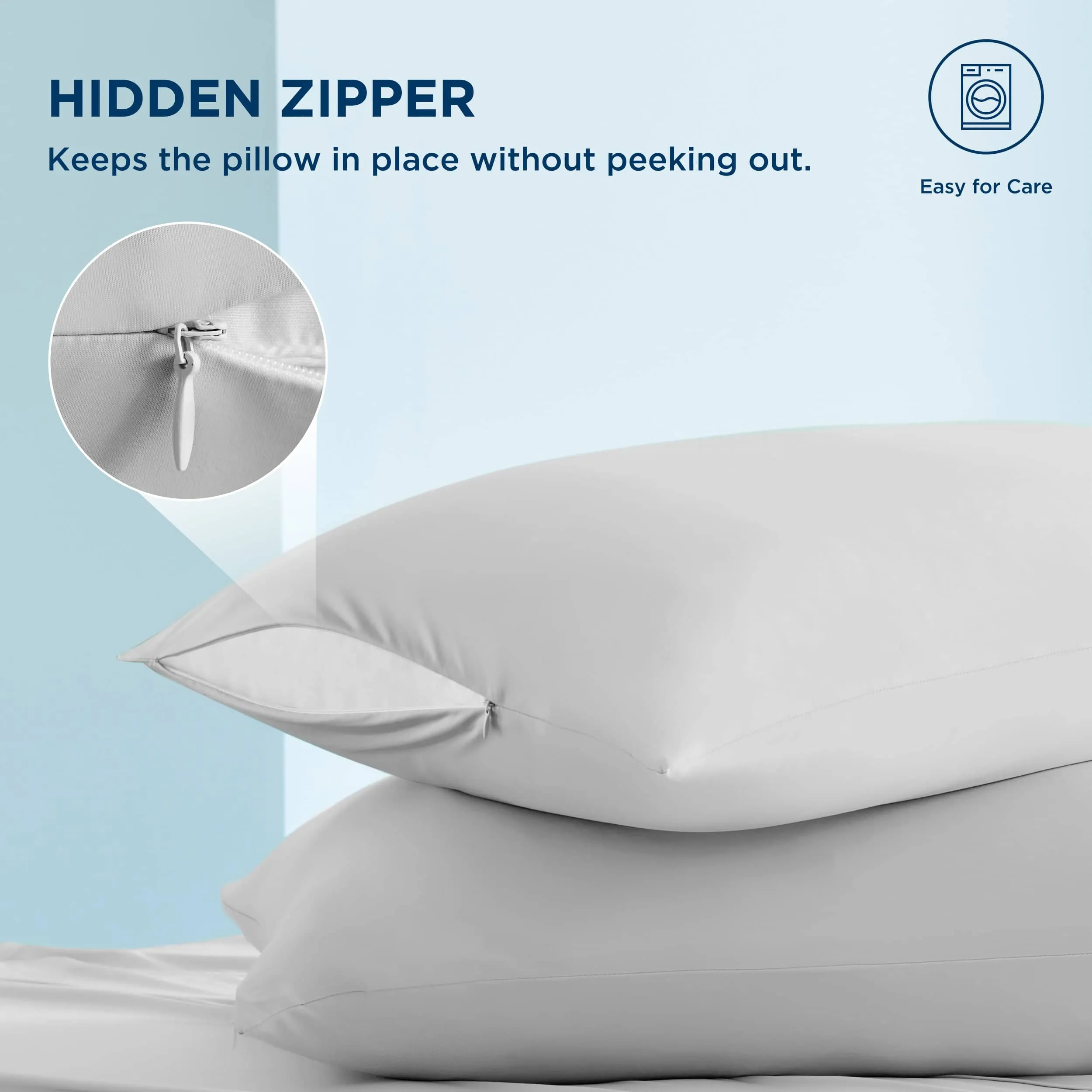 Bedsure Breescape Cooling Pillow Cases for Hot Sleepers