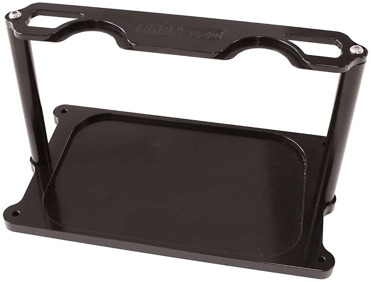 Billet Aluminium Optima Battery Tray - Black Finish AF64-4366BLK