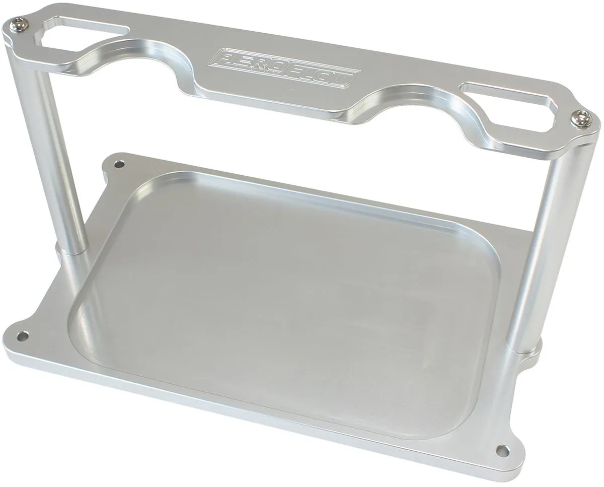 Billet Aluminium Optima Battery Tray - Silver Finish AF64-4366