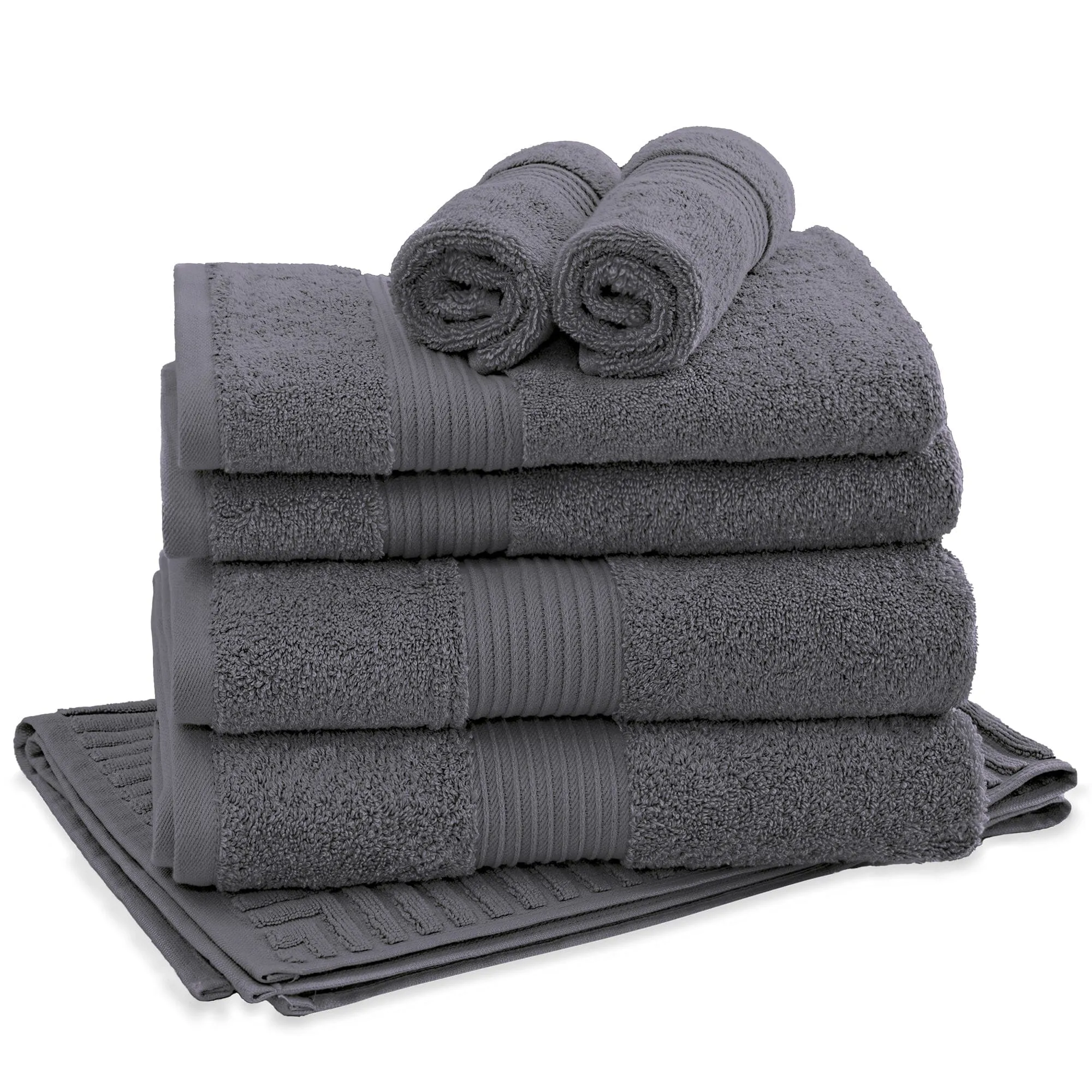 Bliss Pima Cotton 7 Piece Towel Bale Set 650gsm