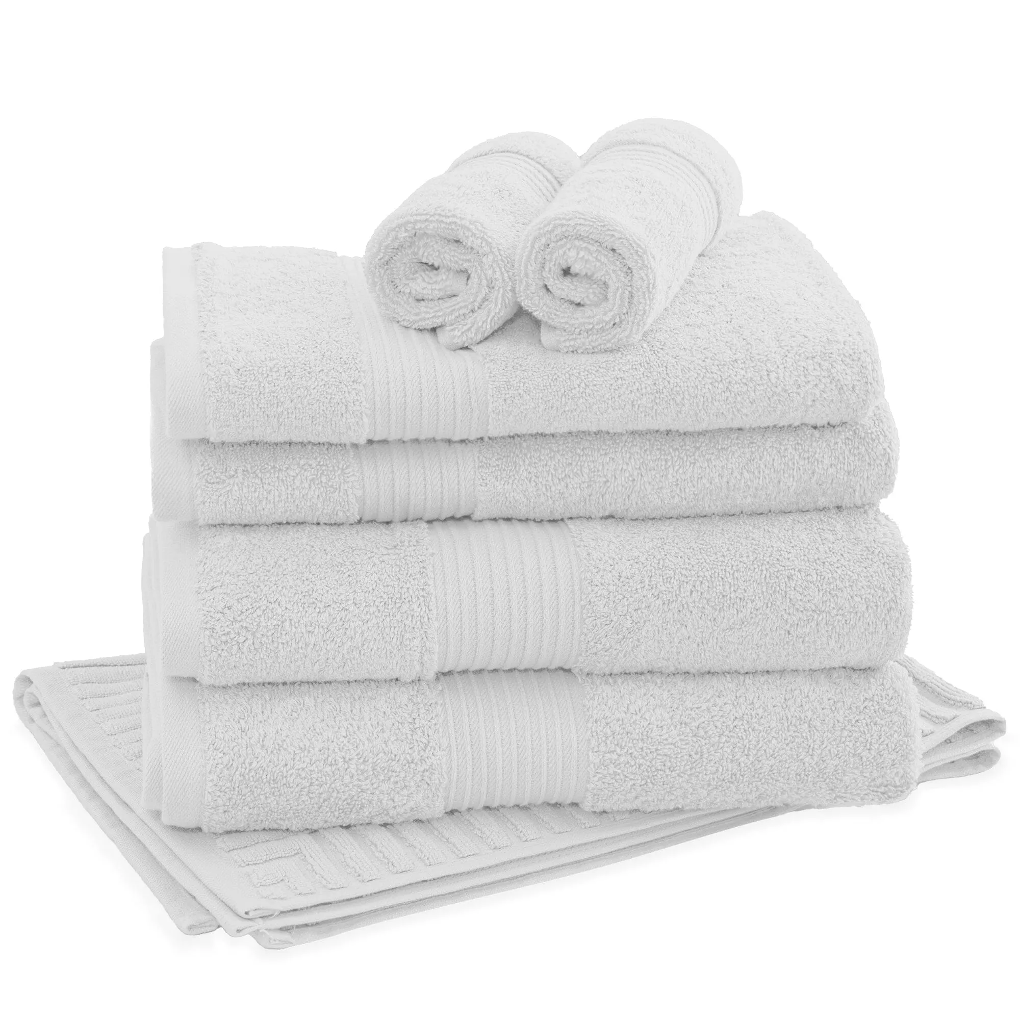 Bliss Pima Cotton 7 Piece Towel Bale Set 650gsm