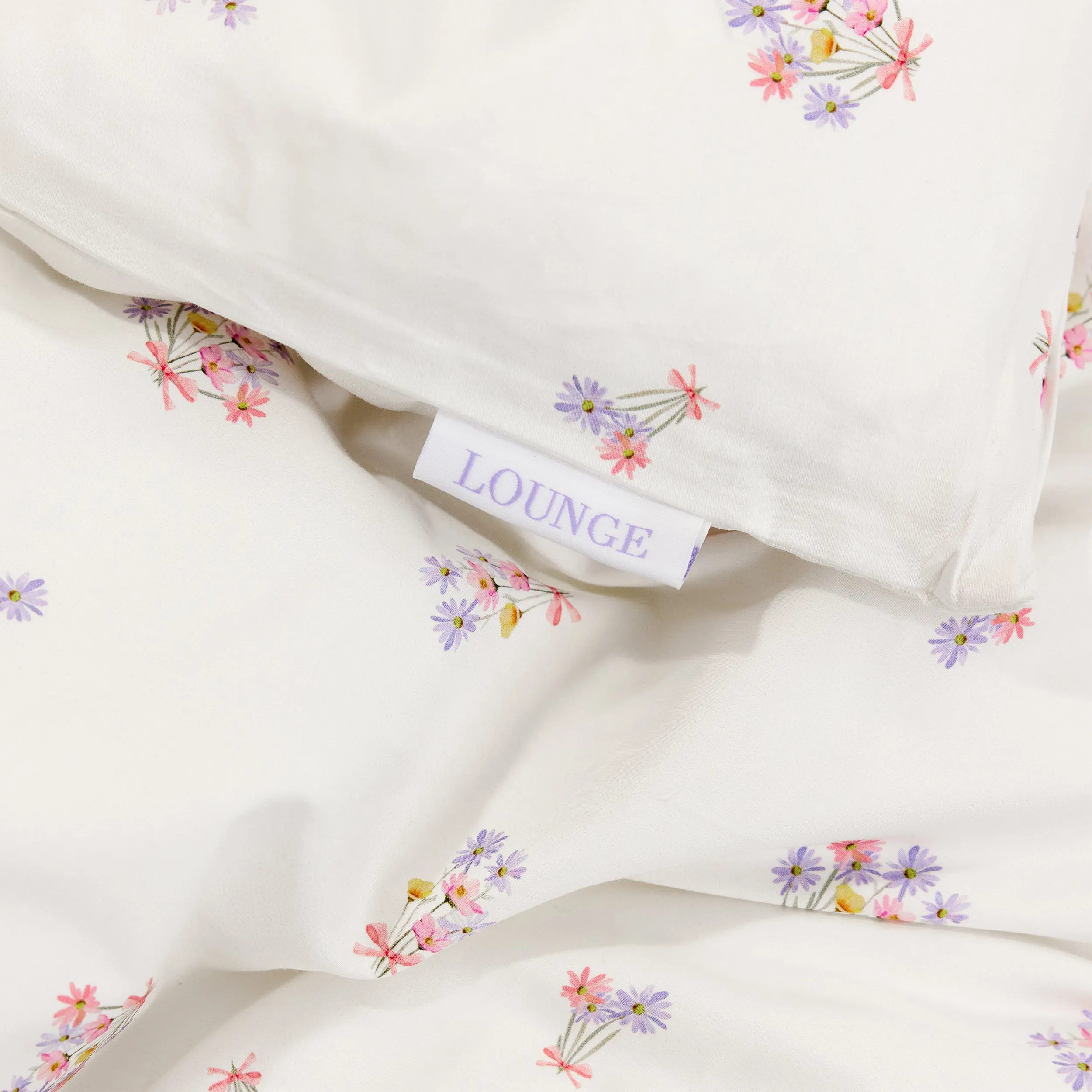 Breakfast Club Pillow Case (2-pack) - White Floral