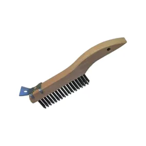 Brentwood Wire Brush with Scraper