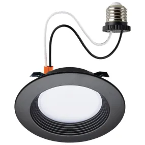 Bronze 6.7 Watt; LED Downlight Retrofit; 4 Inch; CCT Selectable; 120 Volts