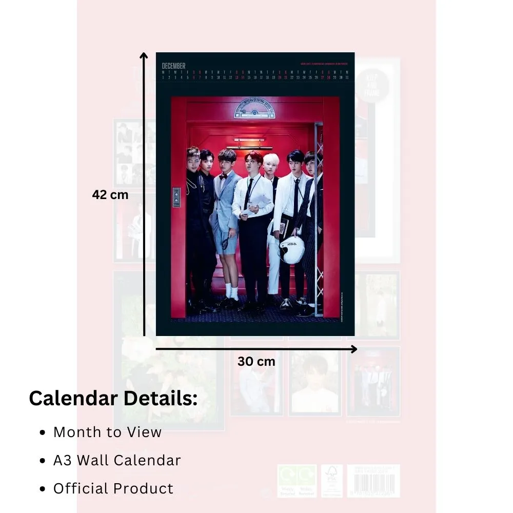 BTS 2025 A3 DELUXE CALENDAR