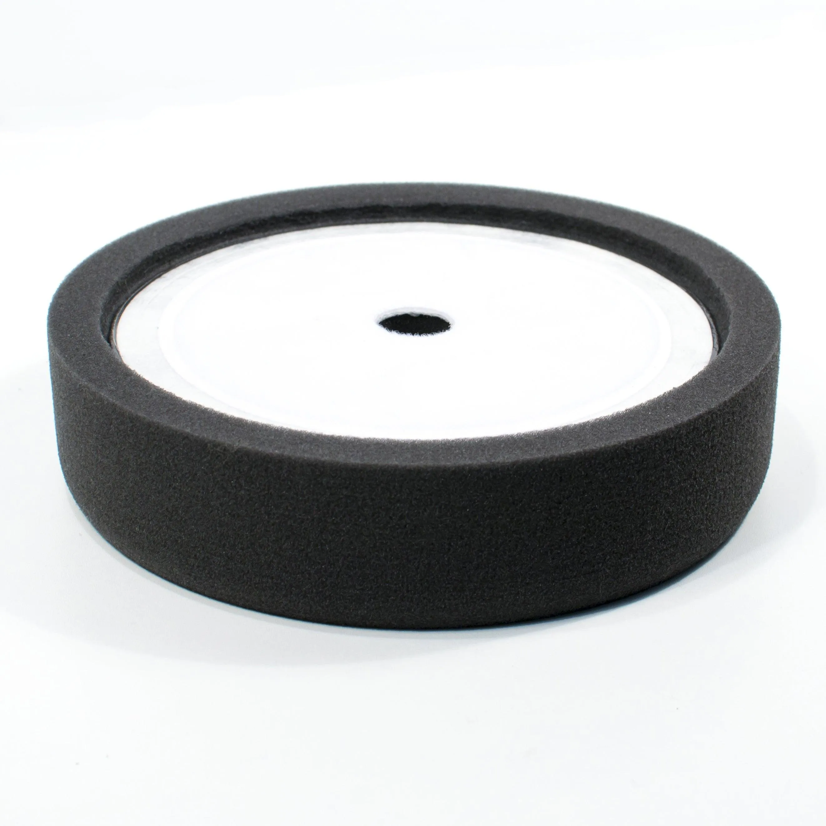 Buff and Shine 8" x 2" Black Foam Grip Pad 2000G