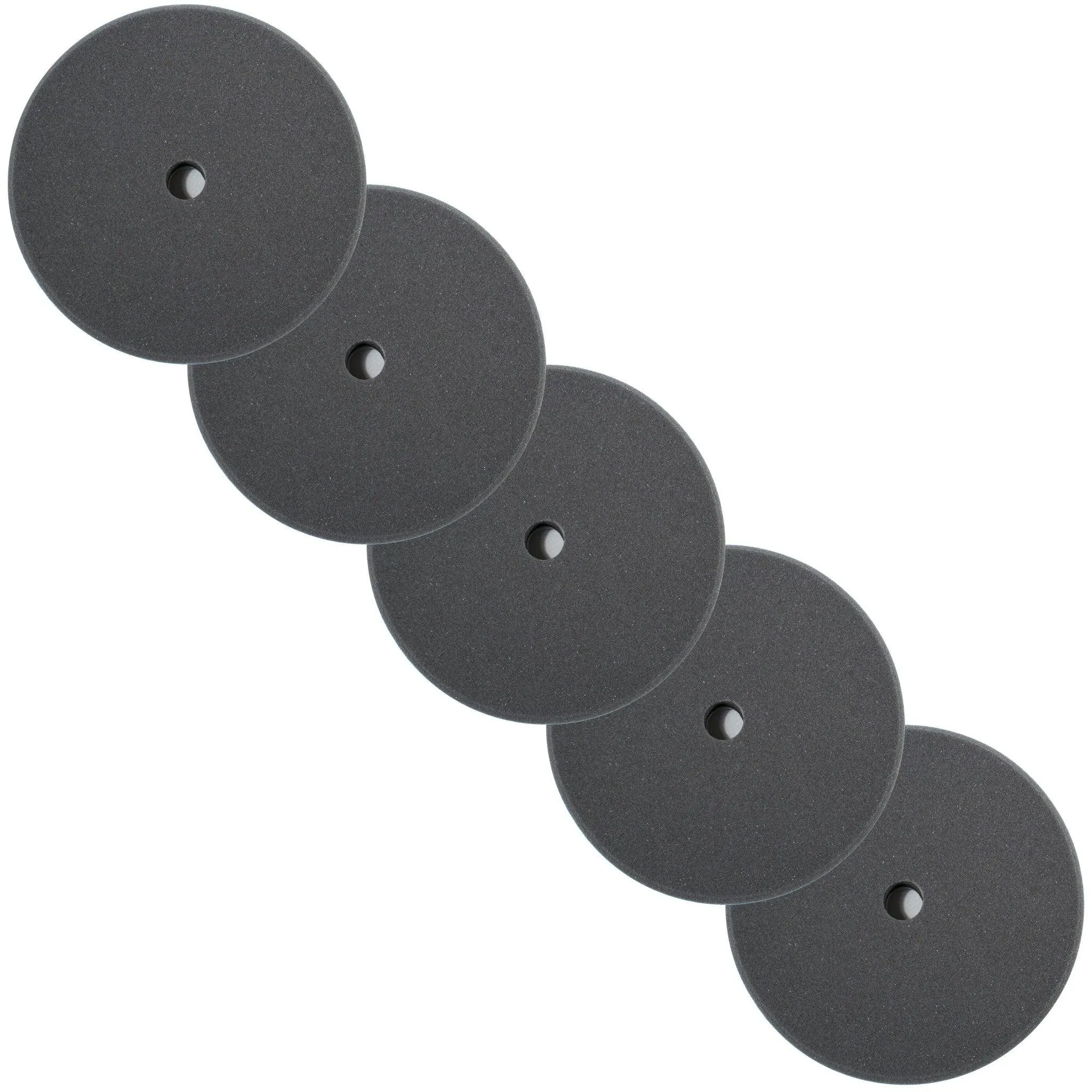 Buff and Shine 8" x 2" Black Foam Grip Pad 2000G