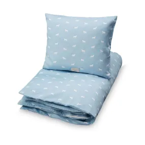 Cam Cam Copenhagen Bedding Set Adult Horse Dusty Blue