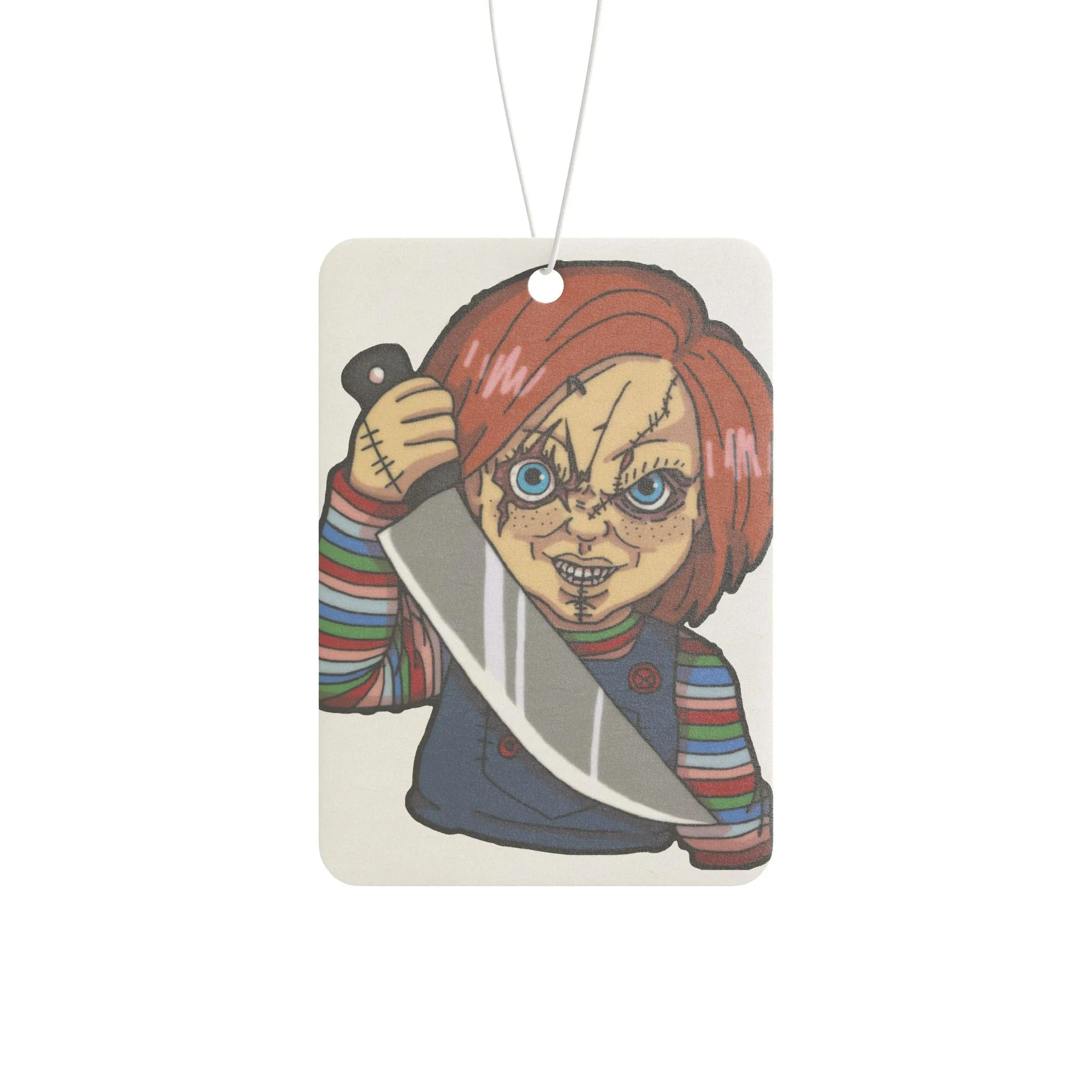 Captain AFAB - Chucky Fan Art Car Air Freshener