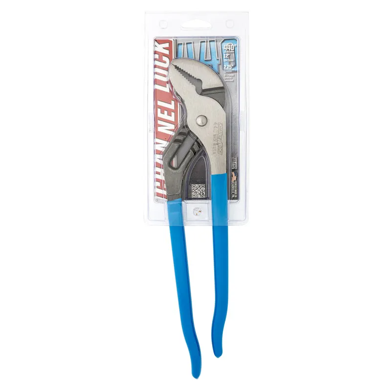 Channellock 12 in. Carbon Steel Tongue and Groove Pliers